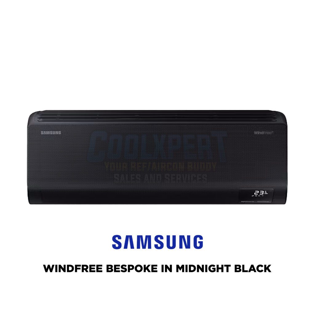 SAMSUNG SPLIT TYPE WINDFREE BESPOKE in MIDNIGHT BLACK AR10CYECABTNTC 1.0HP